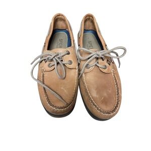 Sperry Top-Sider Boat Shoes Leather Casual Tan Loafers‎ Size (See Description)